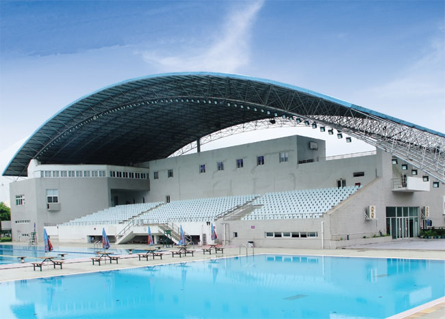 宜州游泳馆网架