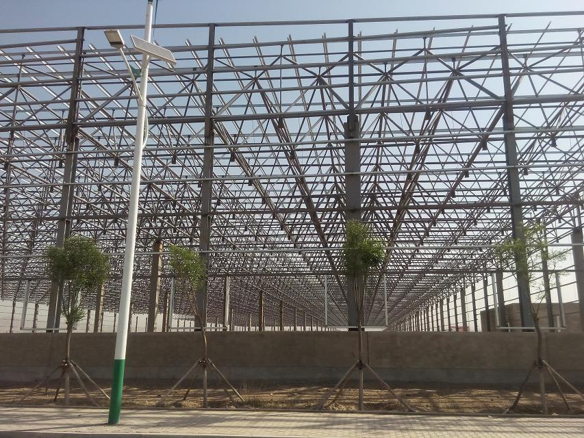 宜州汽车工业厂房网架