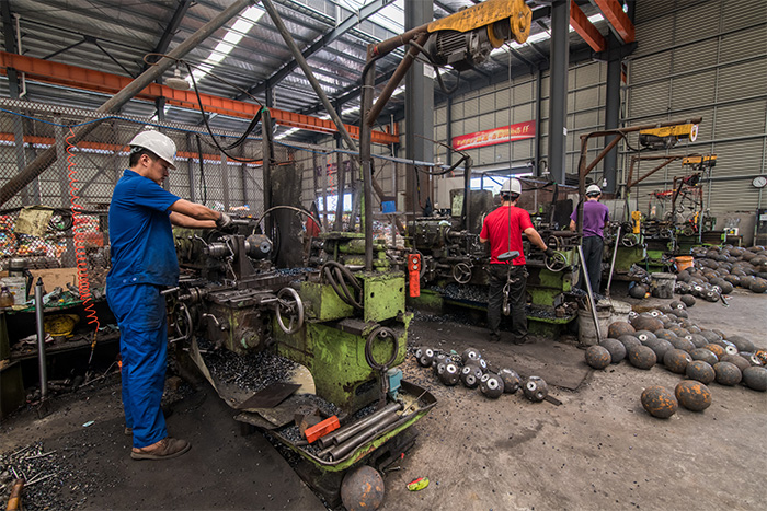 宜州网架配件车间